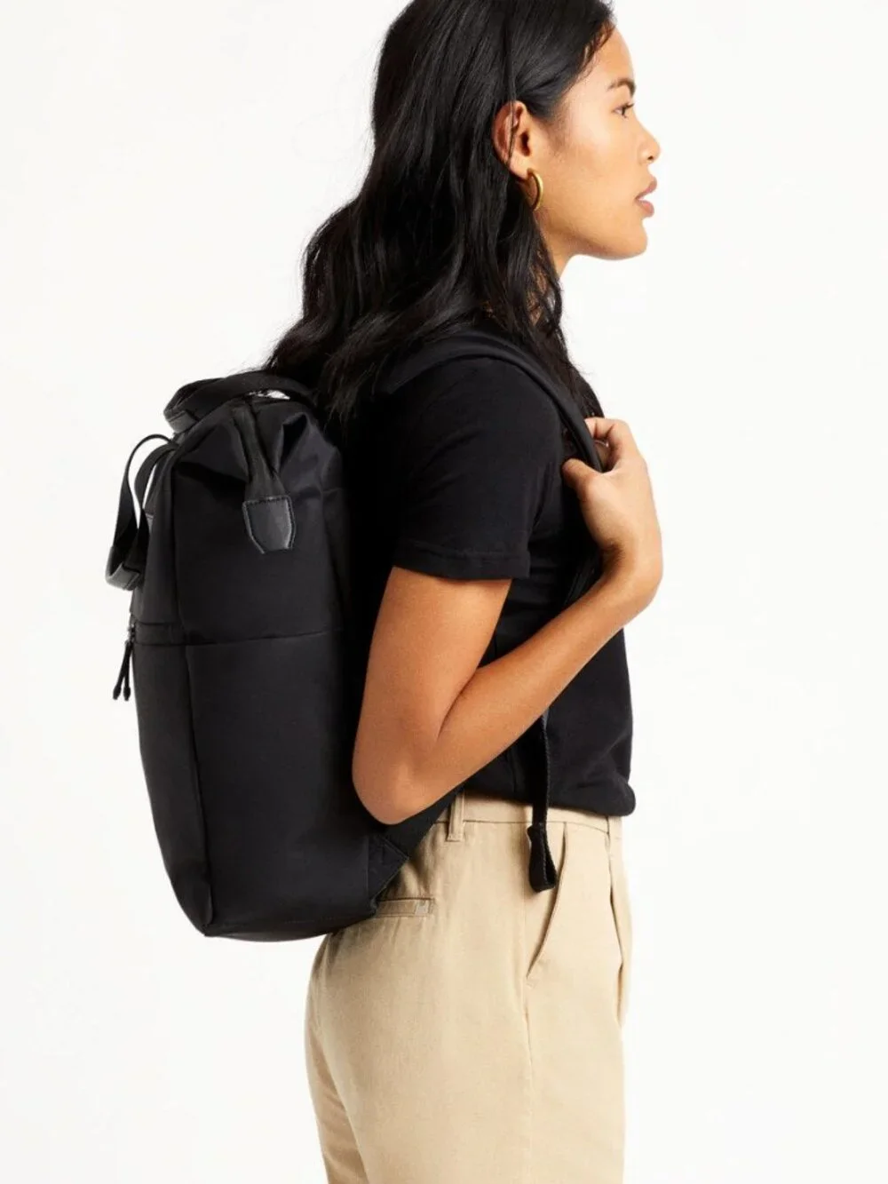 Brixton x Vessel Tote Backpack - Black